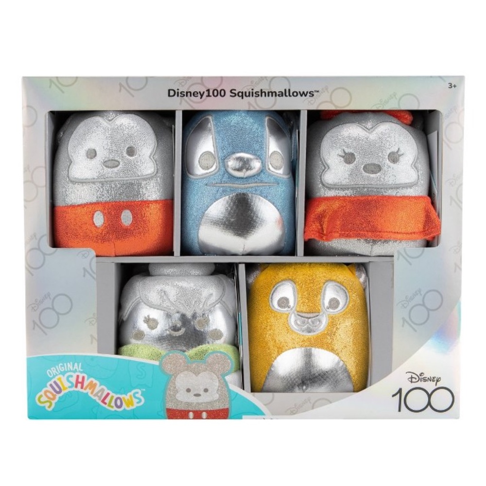 Squishmallows Disney 100 Anniversary 5 pack